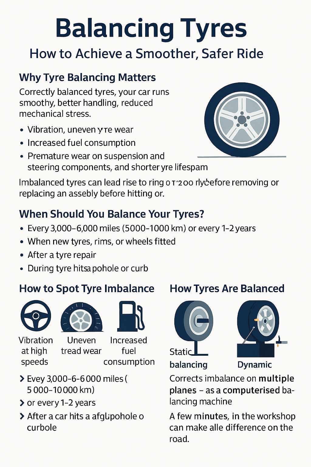 Balancing Tyres: How to Achieve a Smoother, Safer Ride