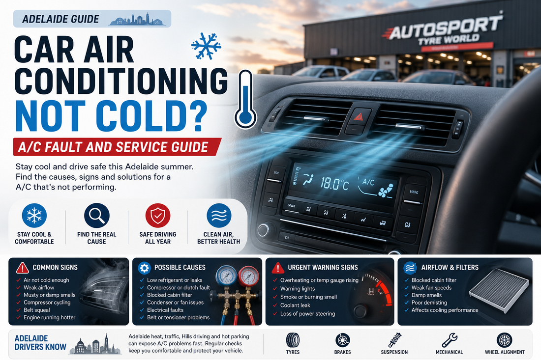 Car Air Conditioning Not Cold Adelaide: A/C Fault and Service Guide