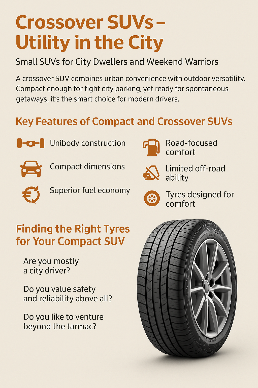 Crossover SUVs – Utility in the City