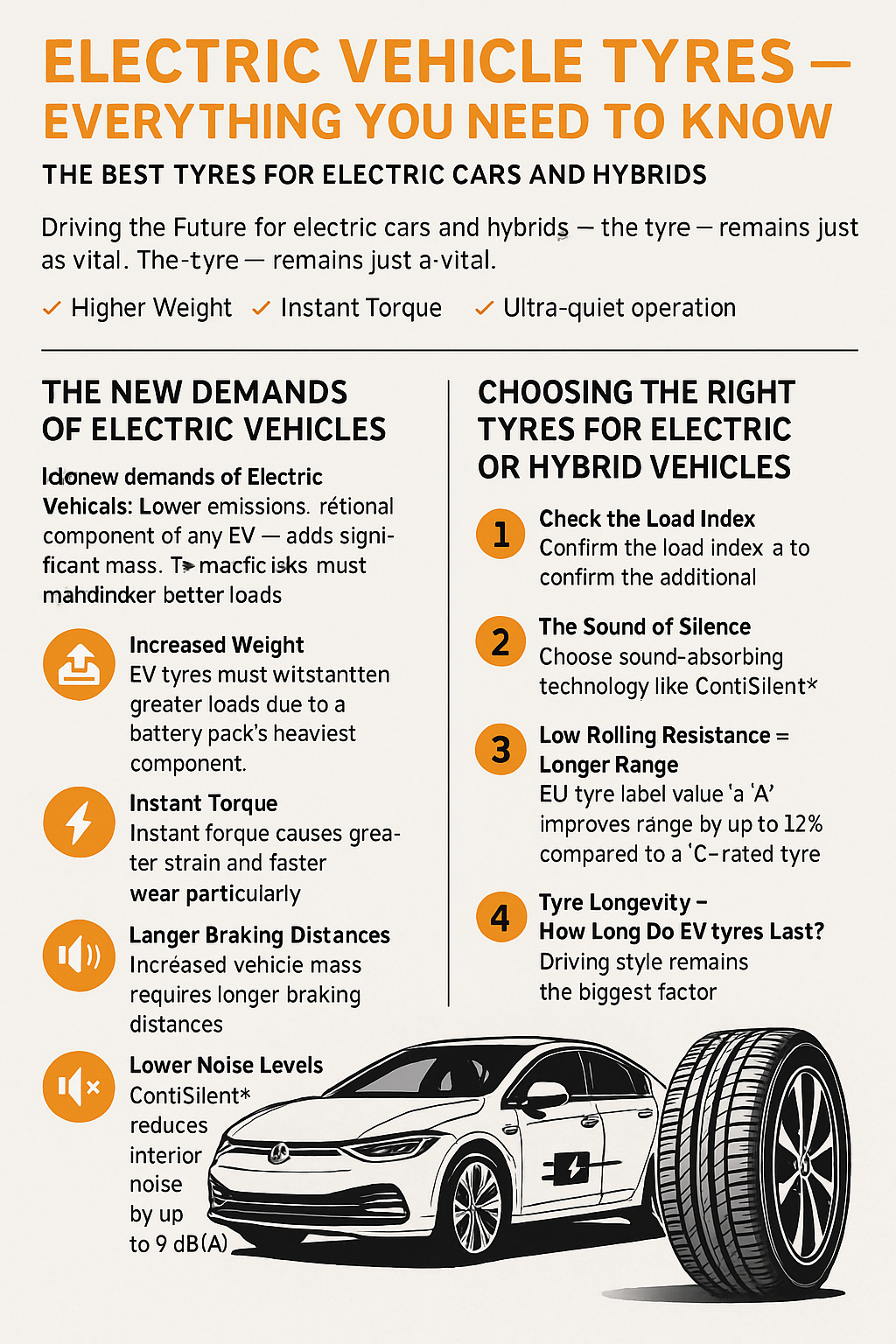 Electric Vehicle Tyres – Everything You Need to Know