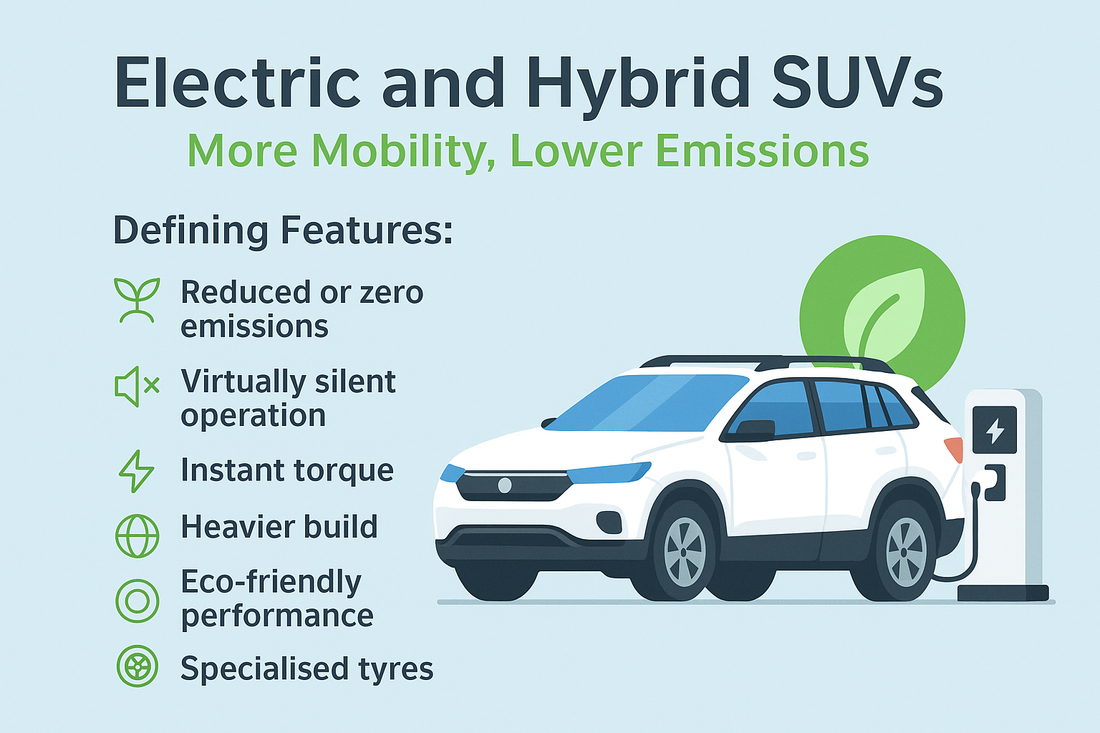 Electric and Hybrid SUVs – More Mobility, Lower Emissions