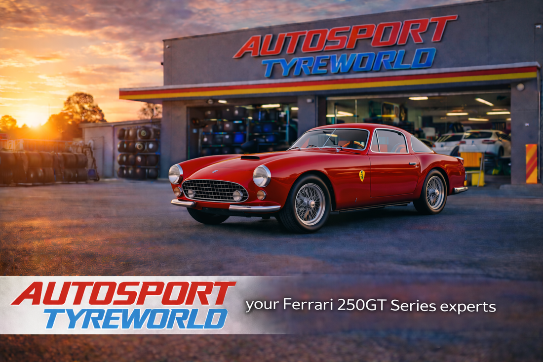 Ferrari 250 GT Tyre Size, Wheel Specs, PCD, Centre Bore & Torque Guide | Adelaide