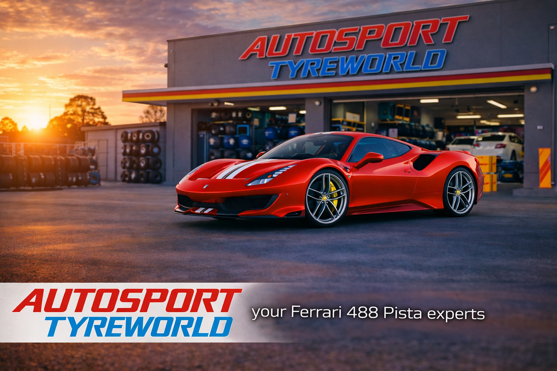 Ferrari 488 Pista Tyre Size, Wheel Specs, PCD, Centre Bore & Torque Guide | Adelaide