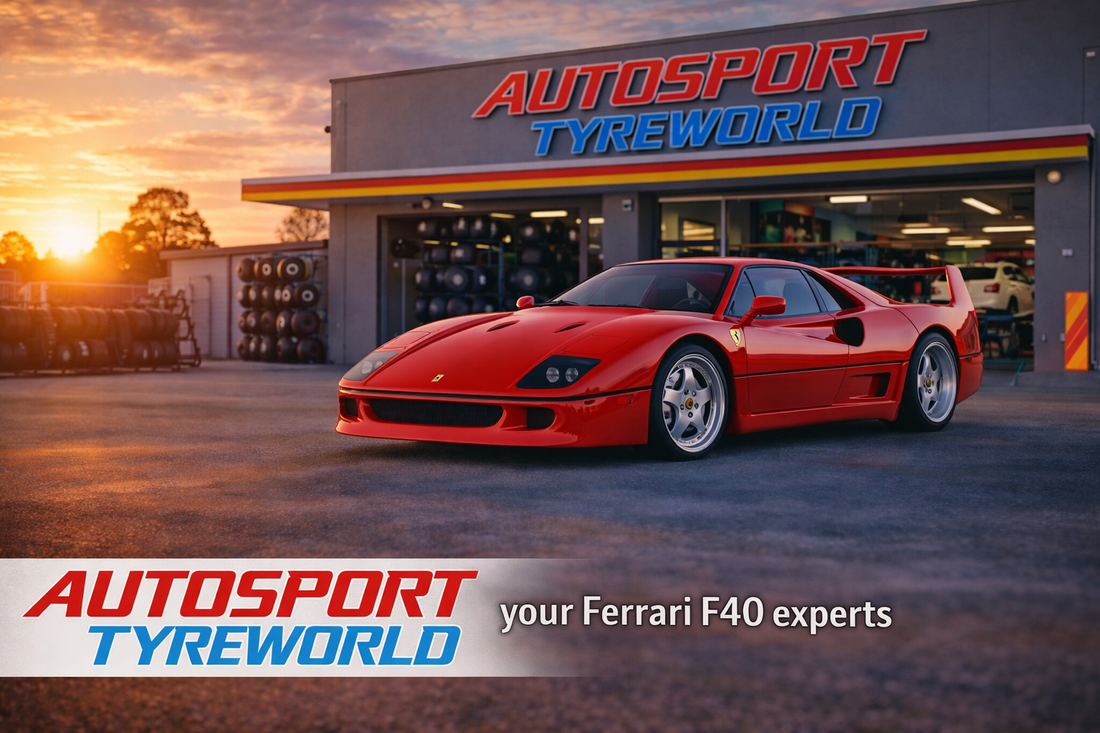 Ferrari F40 Tyre Size, Wheel Specs, PCD, Centre Bore & Torque Guide | Adelaide