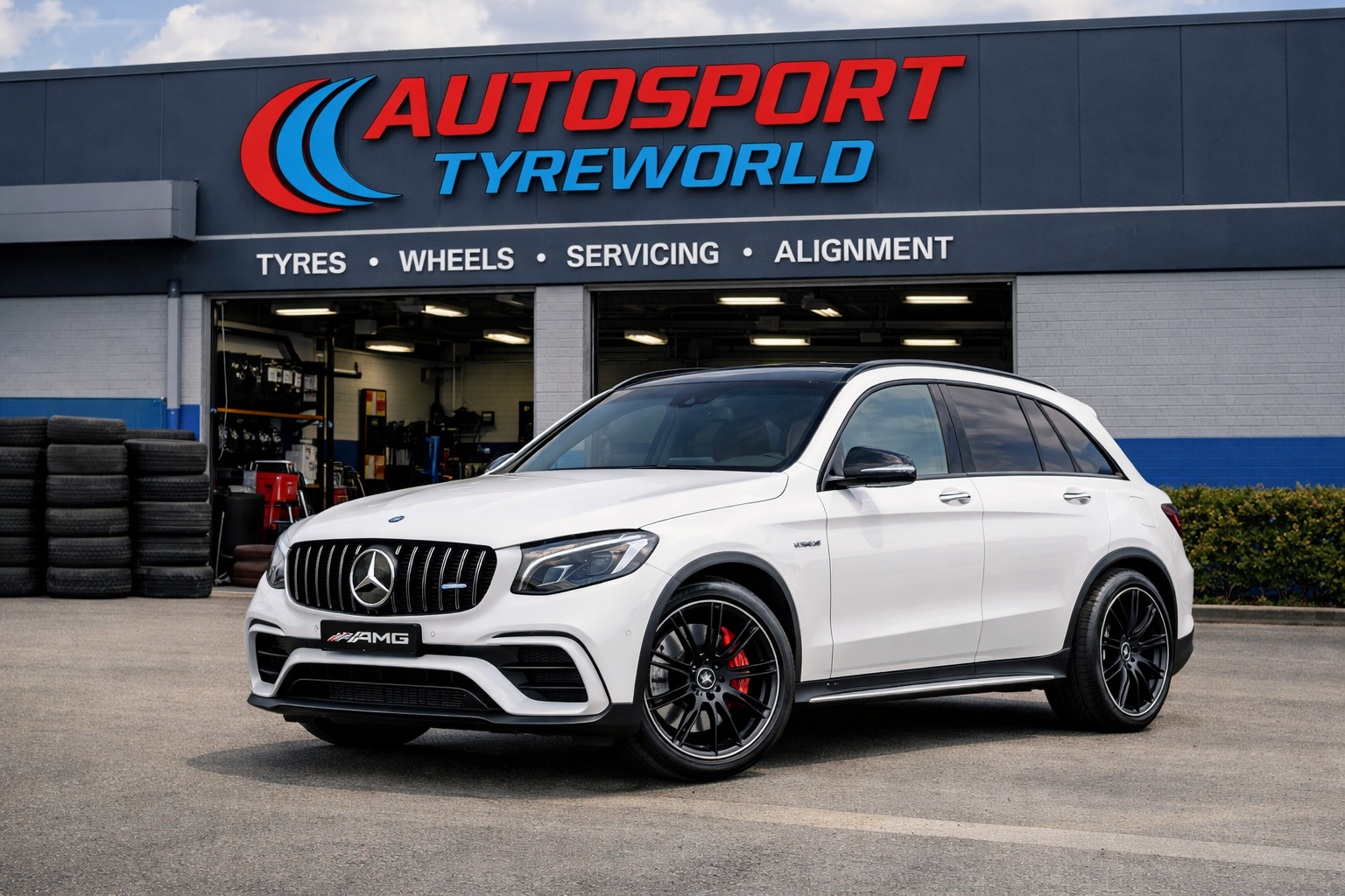 Mercedes-AMG GLC43 Tyre Size, Wheel Specs, Centre Bore & Wheel Nut Torque Guide Australia