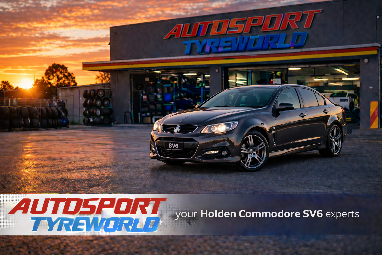 Holden Commodore SV6 Tyre Size, Wheel, Centre Bore & Torque Guide