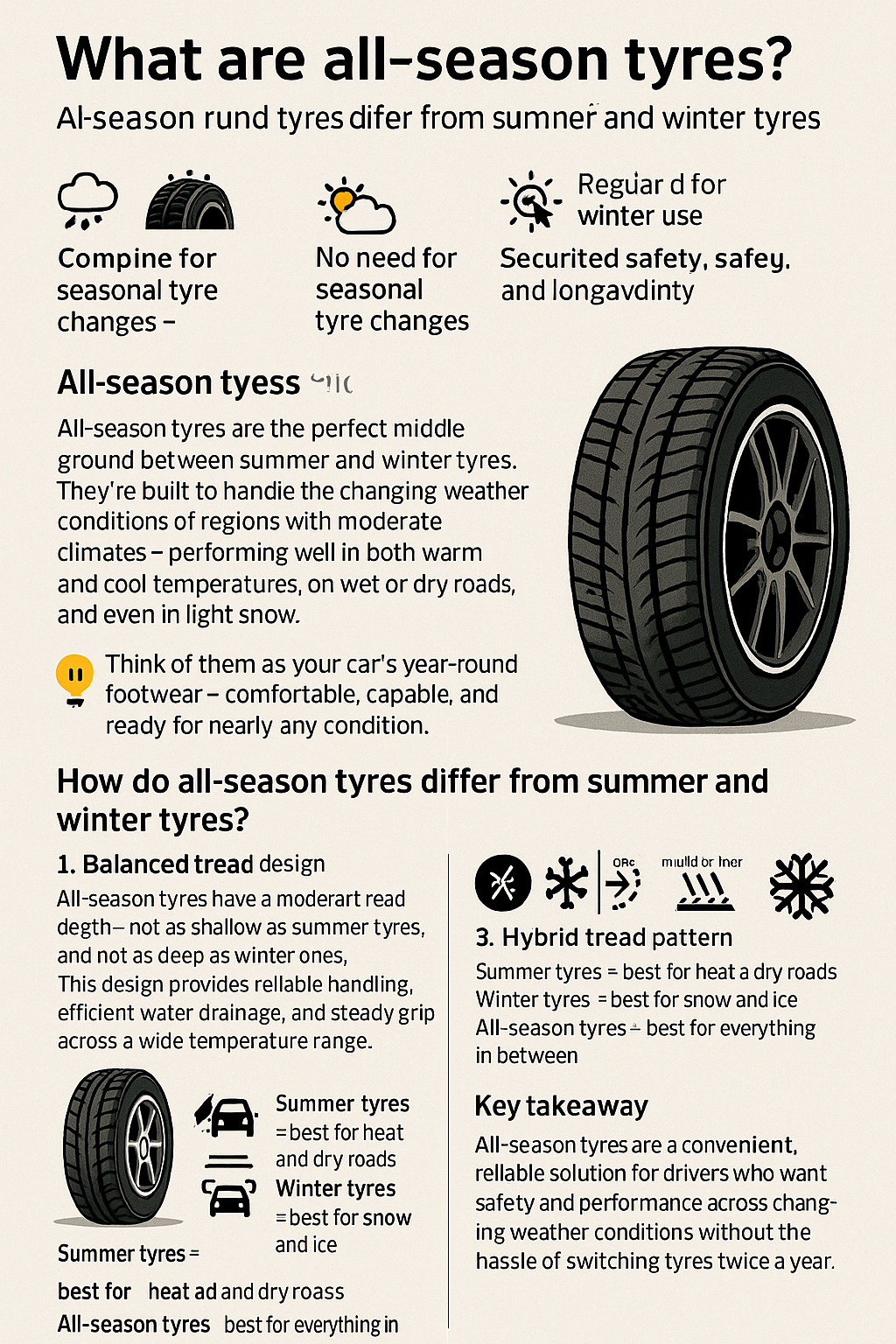 How All-Season Tyres Work