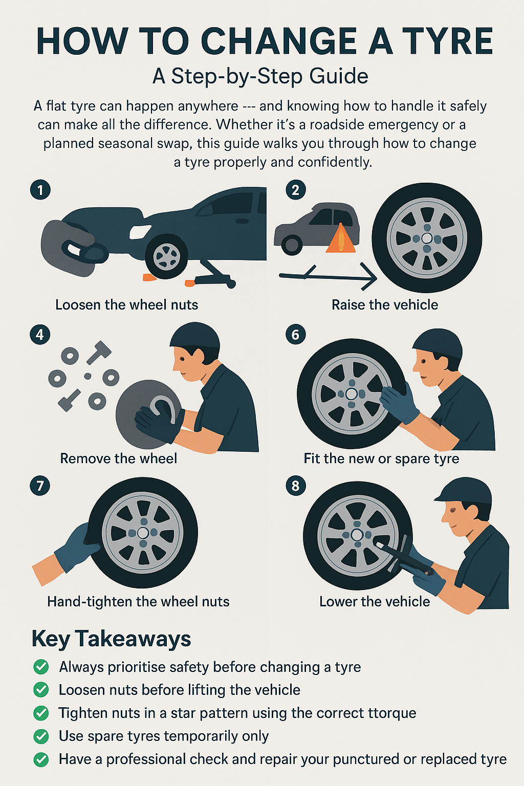 How to Change a Tyre: A Step-by-Step Guide