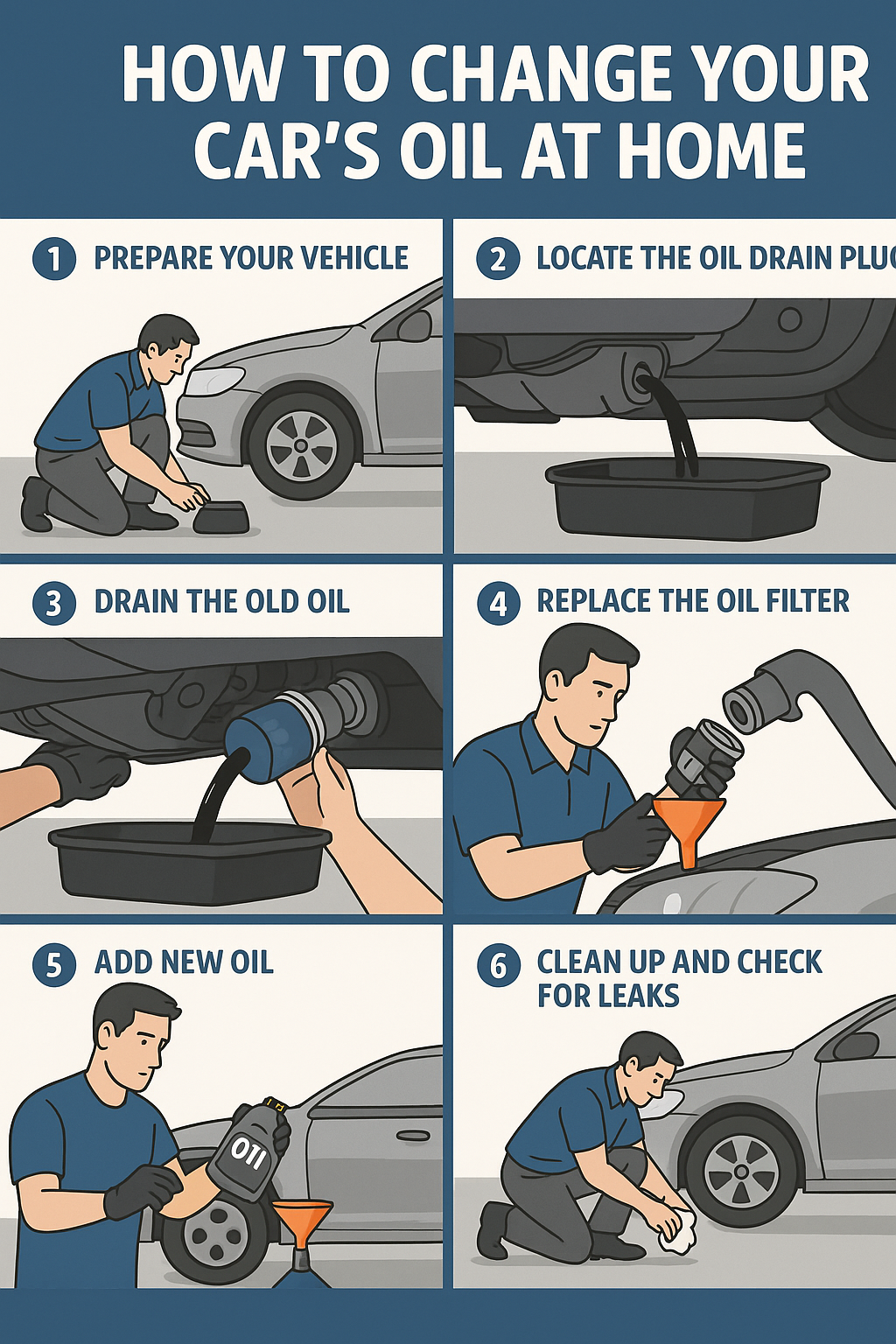 How to Change Your Car’s Oil at Home?