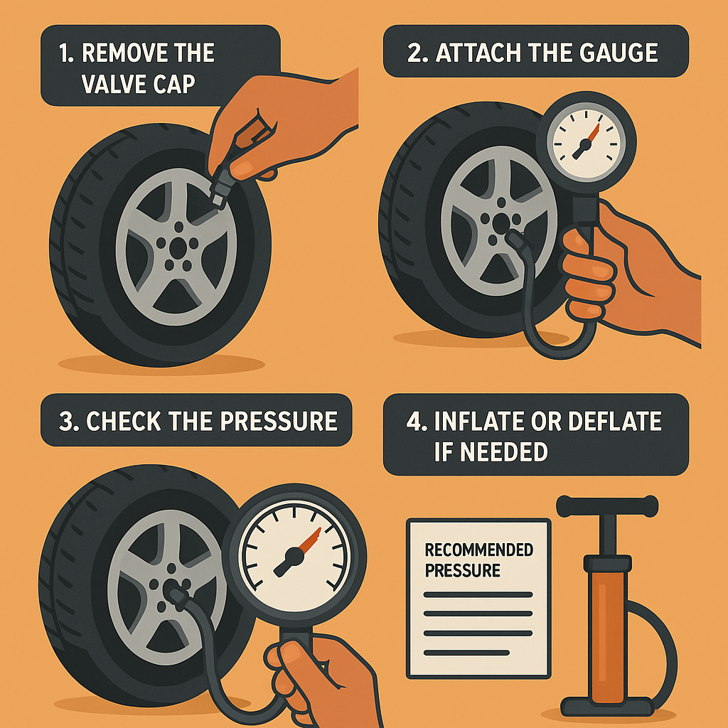 How to Check Tyre Pressure?