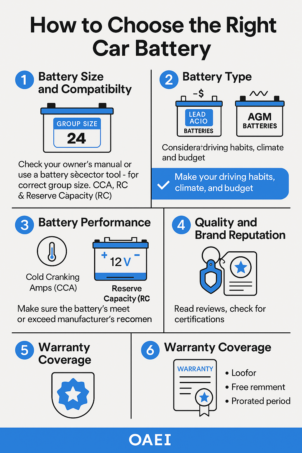 How to Choose the Right Car Battery