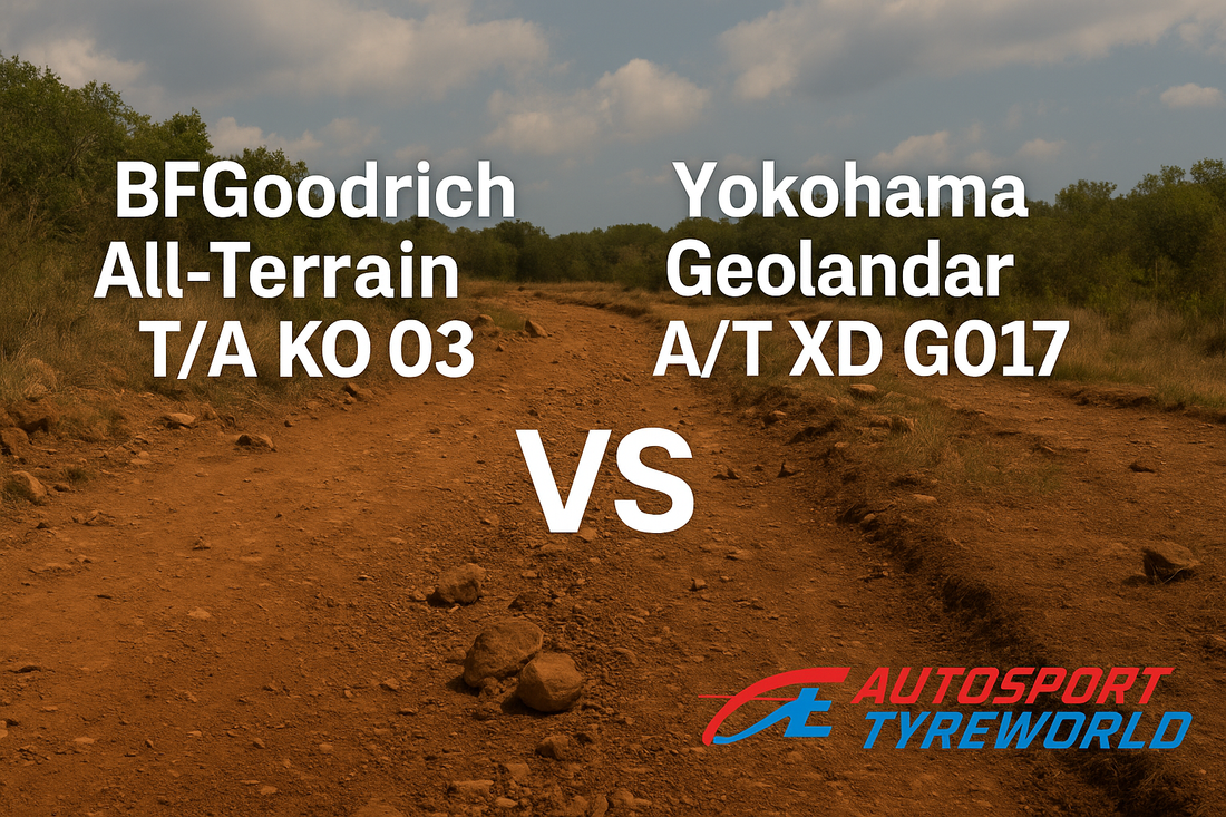 🔥 BFGoodrich All-Terrain T/A KO3 vs Yokohama Geolandar G017 (A/T XD) — Heavy-Duty All-Terrain Tyre Comparison