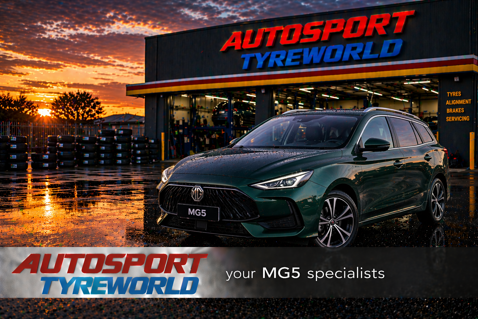 MG5 Tyre Size Guide Australia | Wheel Specs, PCD, Centre Bore & Torque | Autosport Tyre World
