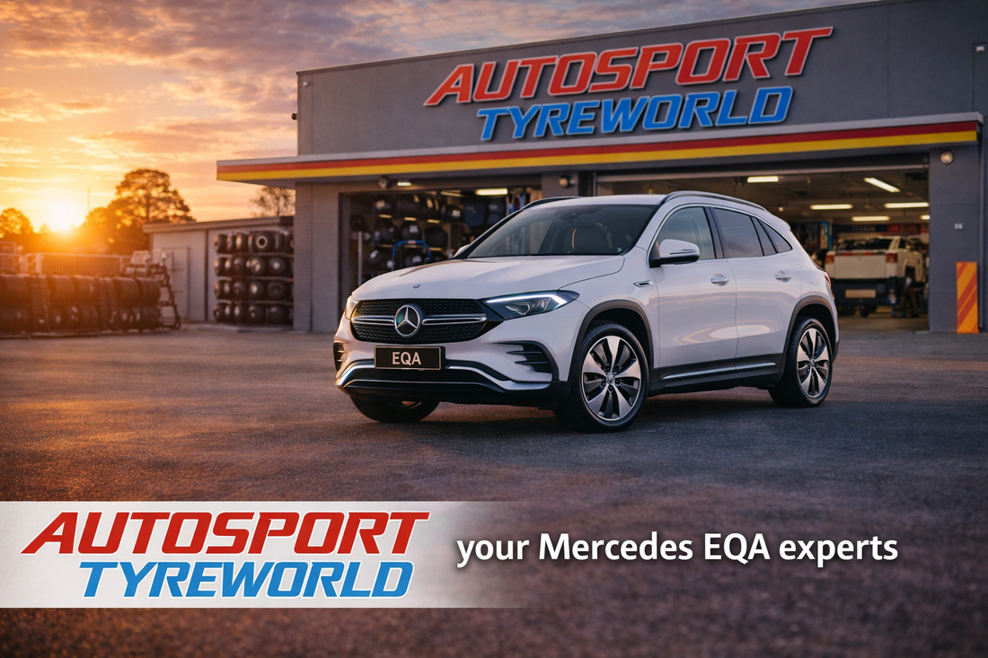 Mercedes-Benz EQA Tyre Size Guide: Factory Wheel Specs, PCD, Centre Bore & Torque Settings (EQA250, EQA300, EQA350)