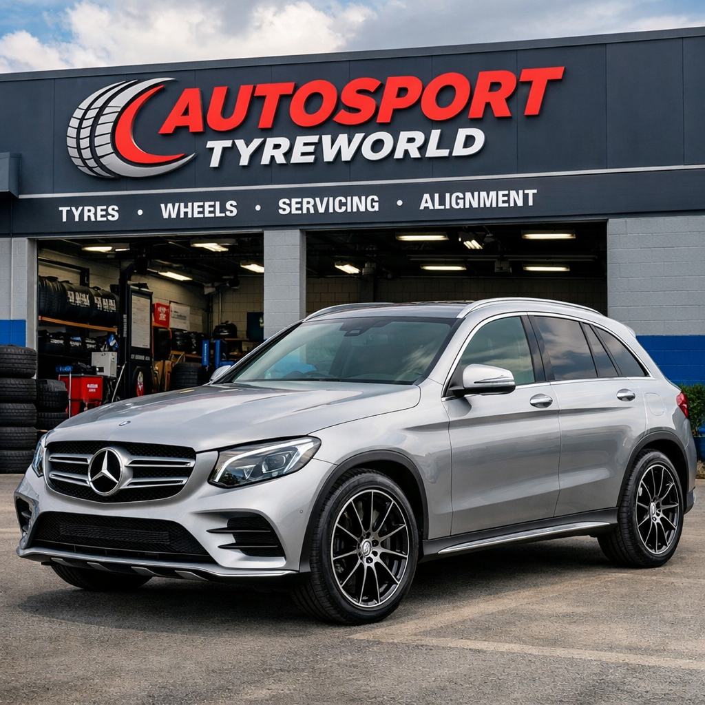 Mercedes GLC300 Tyre Size, Wheel Specs, PCD, Centre Bore & Wheel Nut Torque Guide