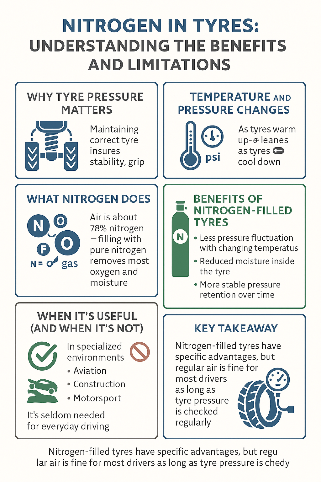 Nitrogen in Tyres: What Are the Benefits of Nitrogen-Filled Tyres?