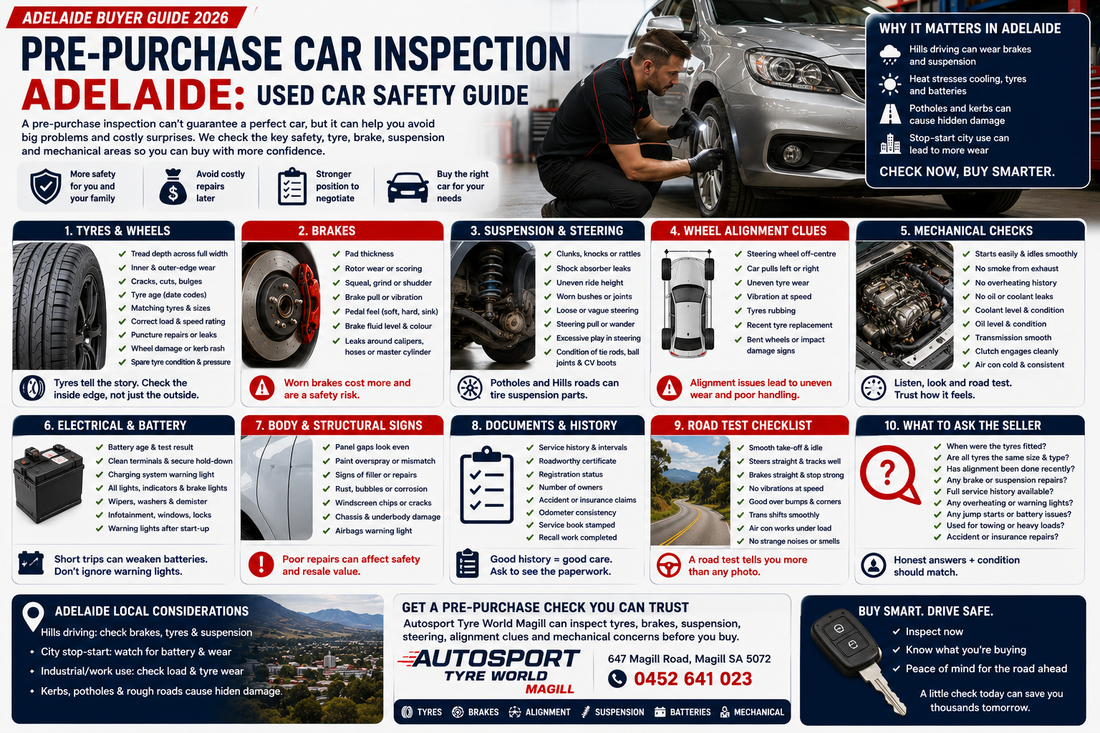 Pre-Purchase Car Inspection Adelaide: Used Car Safety Guide