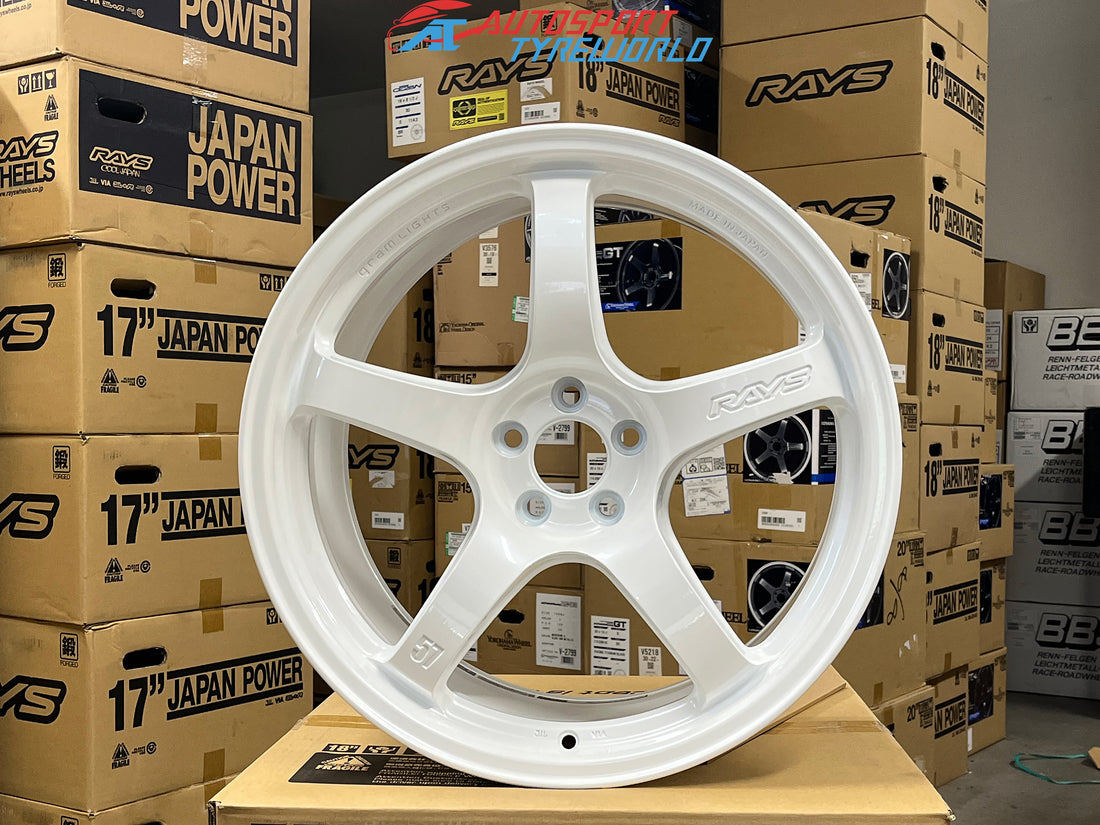 Rays Gram Light 57CR - Pearl White (CPP) in Adelaide, Product SEO Fitment and Wheel Guide