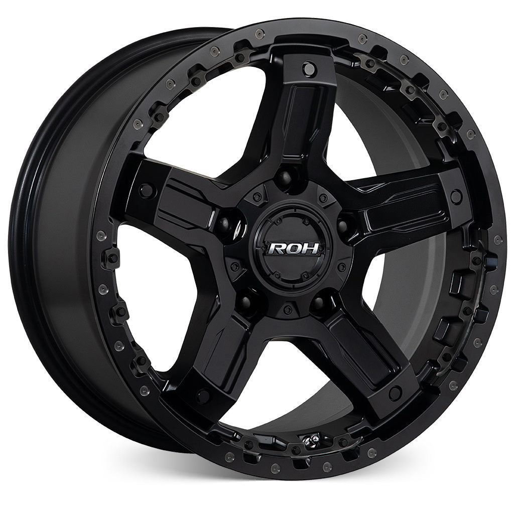 ROH Rock 5 Matte Black (Landcruiser LC100/LC200) in Adelaide, Product SEO Fitment and Wheel Guide