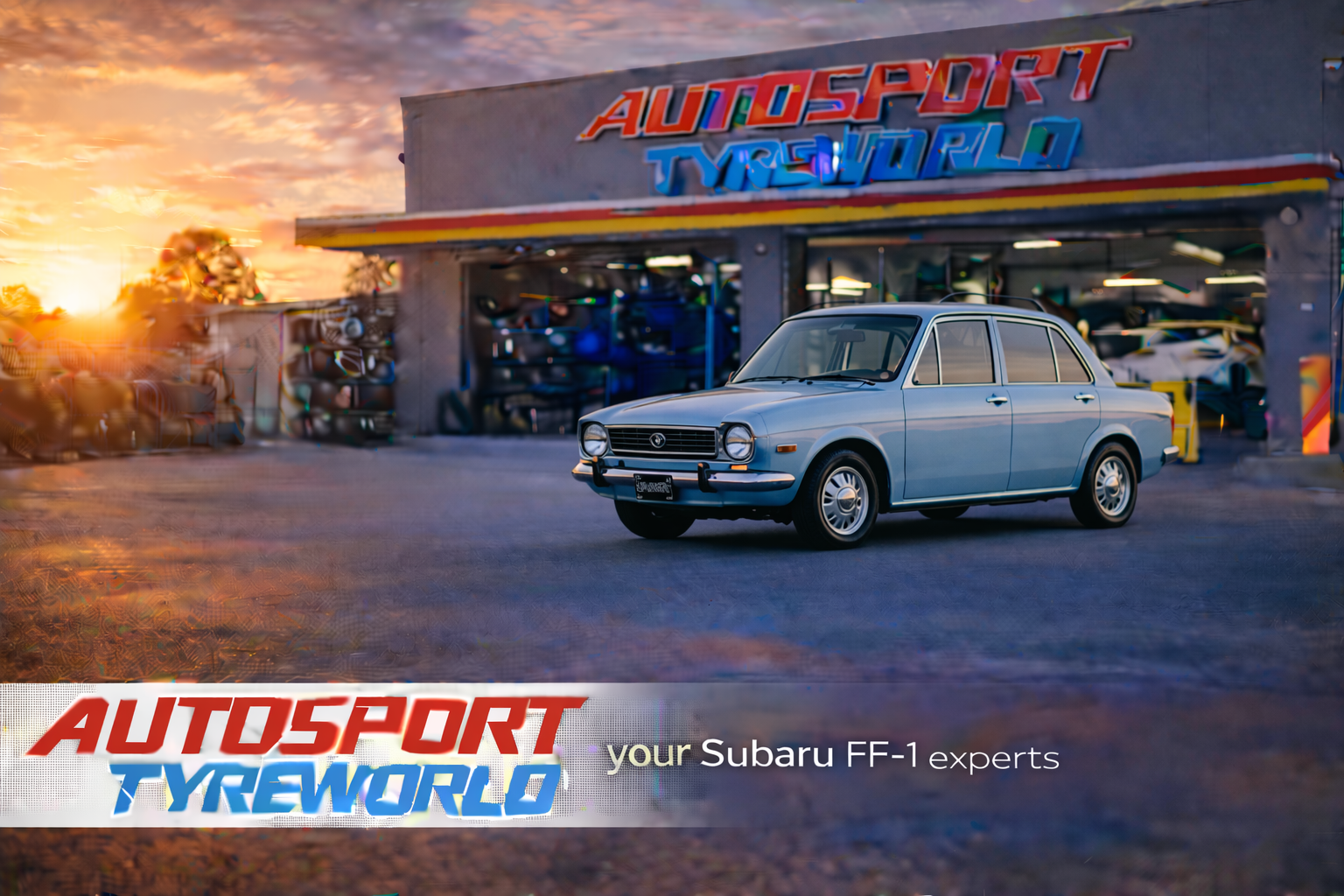 Subaru FF-1 Tyre Size, Wheel Specs, PCD, Centre Bore & Torque Guide | Adelaide