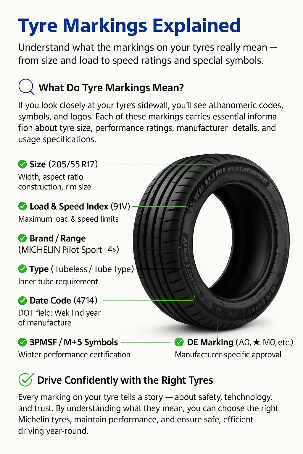 Tyre Markings Explained