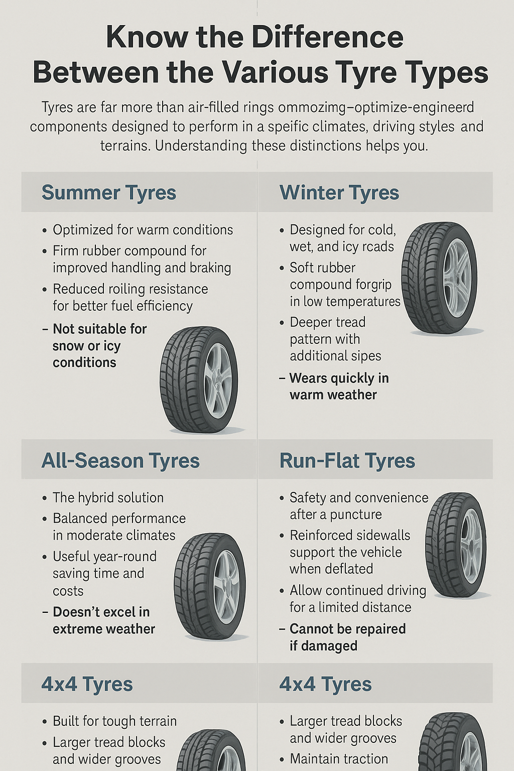 Tyre Types