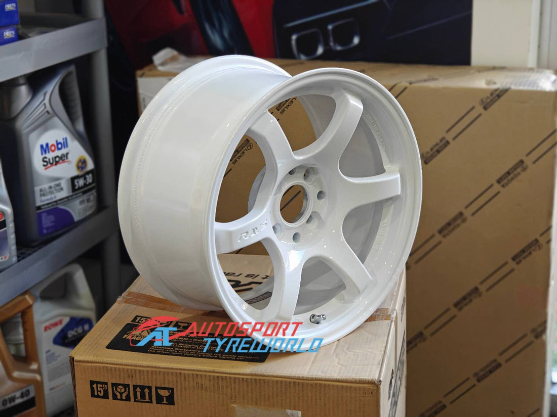 Rays Gram Light 57DR 15X8 +28 4X100 - White (WH) in Adelaide, Product SEO Fitment and Wheel Guide