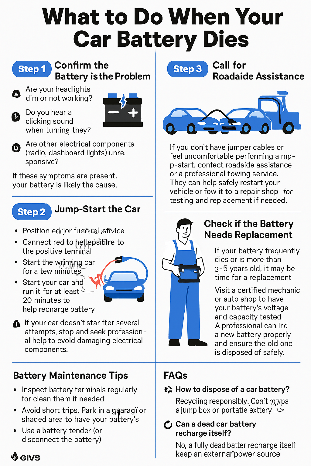 What to Do When Your Car Battery Dies?