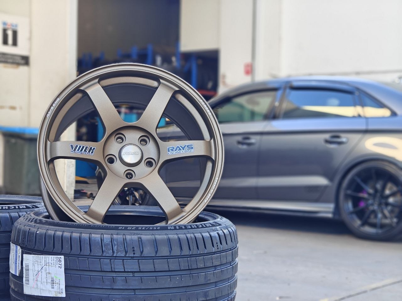 RAYS Wheels Adelaide: Audi RS3 TE37SAGA SL Workshop Feature