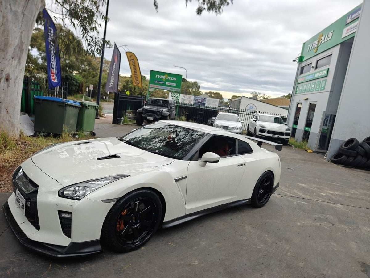 R35 GT-R Wheels, Tyres & Alignment Adelaide – Autosport Tyre World Magill