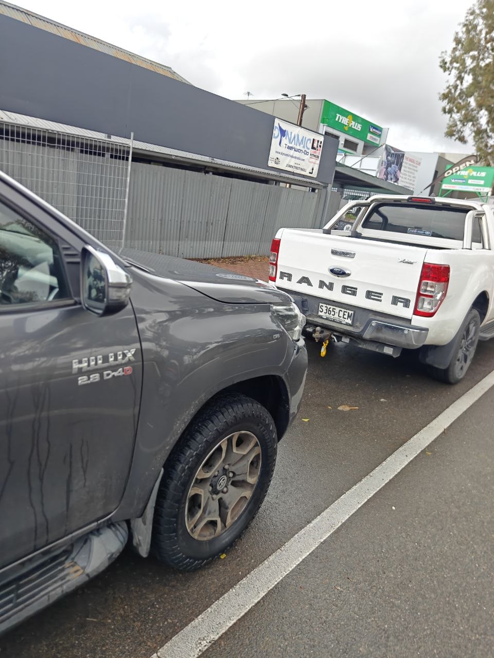 Four-Wheel Alignment After New Tyres on a Toyota HiLux SR5 in Adelaide