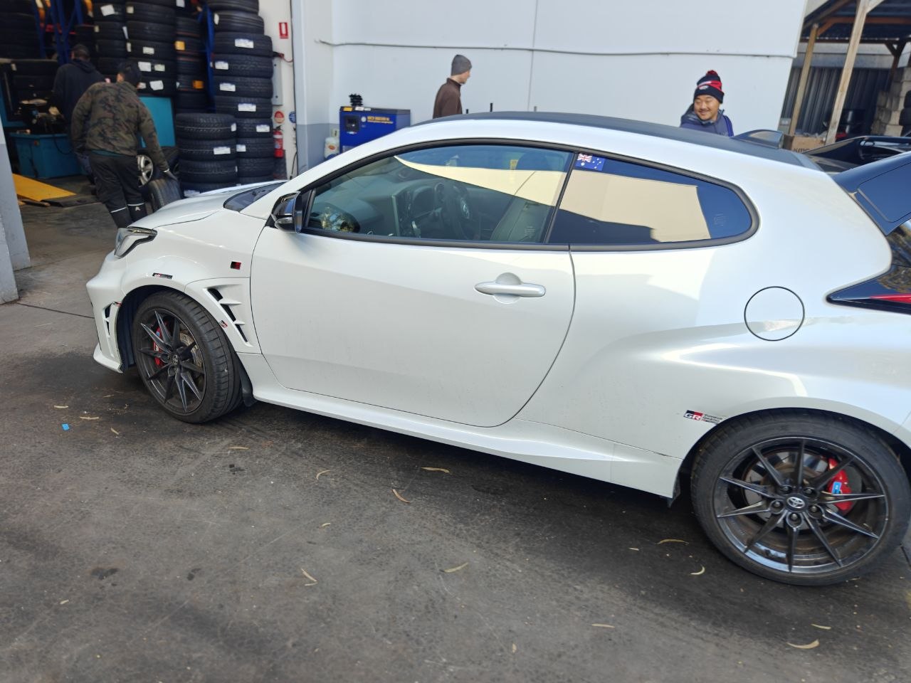 Toyota GR Yaris Wet and Dry Performance Tyre Notes AD09