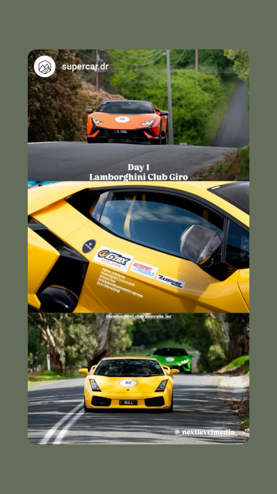 2026 Lamborghini Giro Day 1 Driving Moments