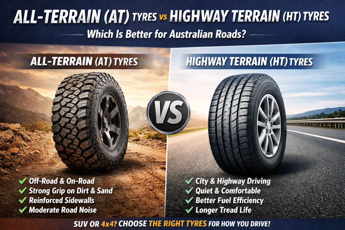 All-Terrain vs Highway Terrain Tyres: Which Is Better for Australian Roads?