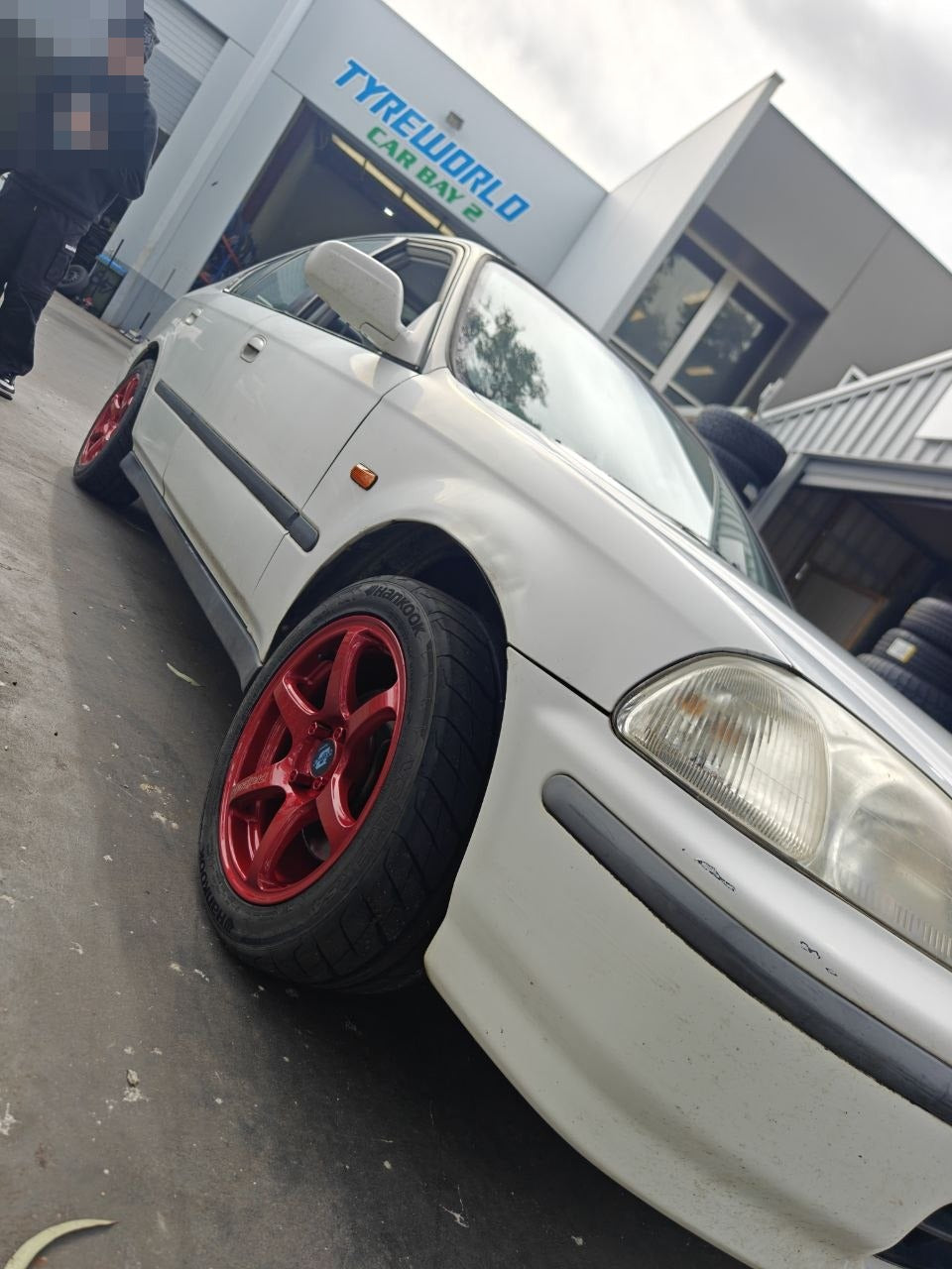 Honda Civic EK Sedan Tyres Magill: Lenso Wheels and RS4 Setup