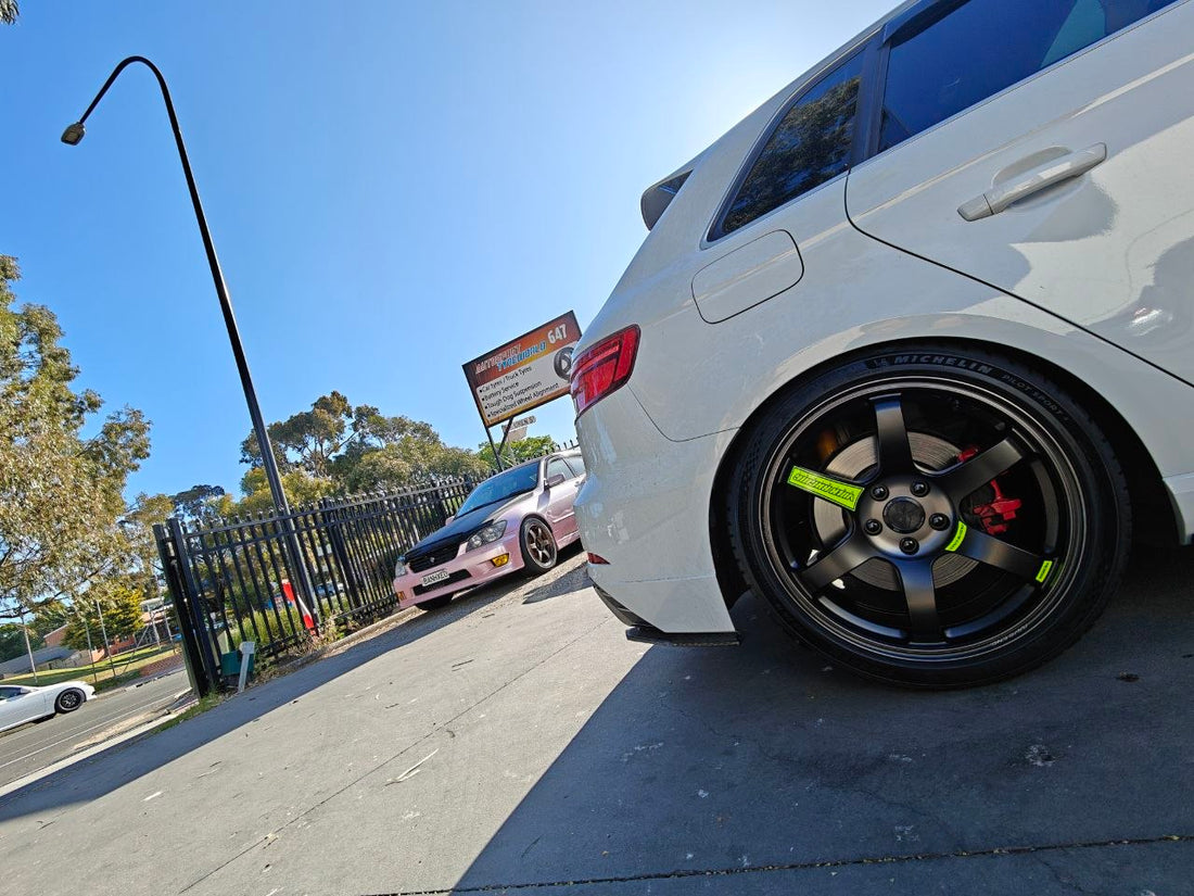 255/35R18 Tyres for Audi RS3 TE37SAGA SL M-Spec Adelaide