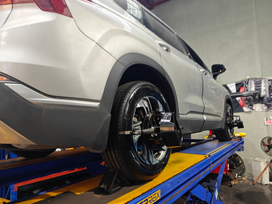 Hyundai Santa Fe Bridgestone H/L 001 Tyres and Alignment Adelaide