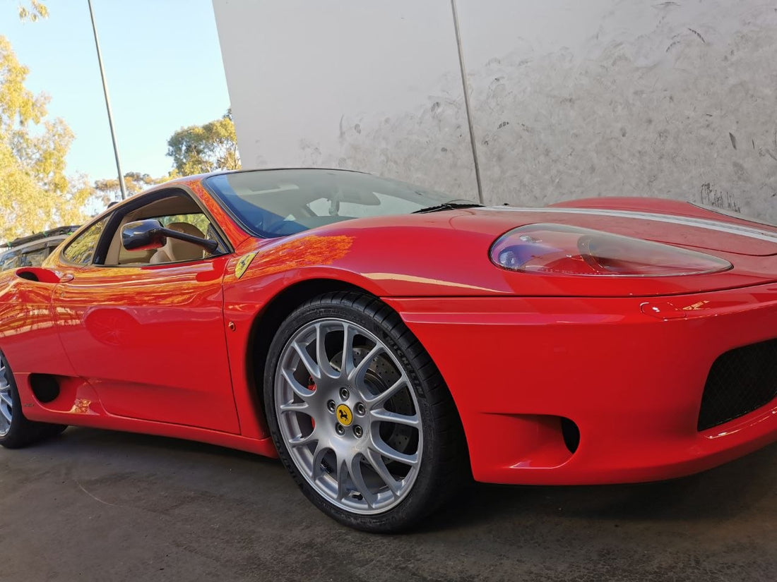 Ferrari 360 Michelin PS4S Tyres and Four-Wheel Alignment Adelaide