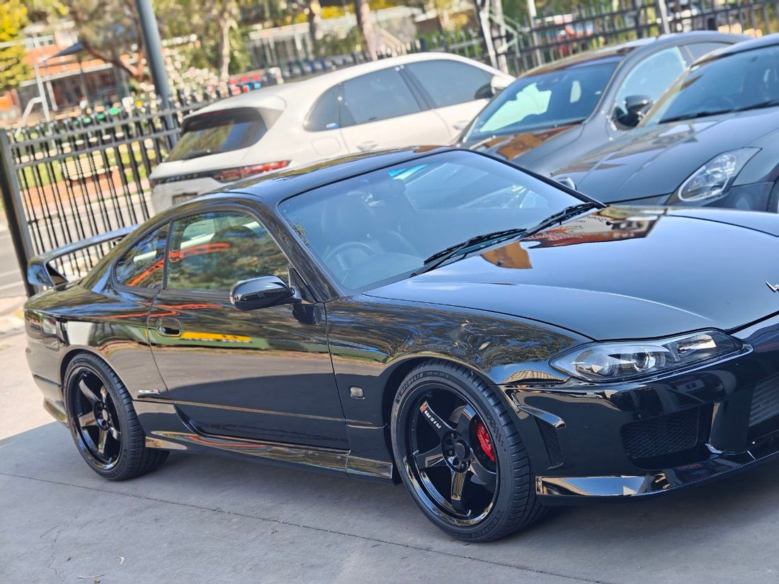 Nissan Silvia S15 Nismo LMGT4 Michelin PS5 Fitment Adelaide