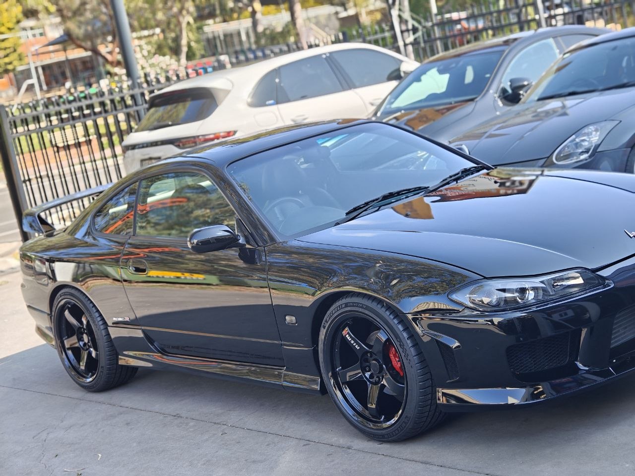 Nissan Silvia S15 Nismo LMGT4 Michelin PS5 Fitment Adelaide