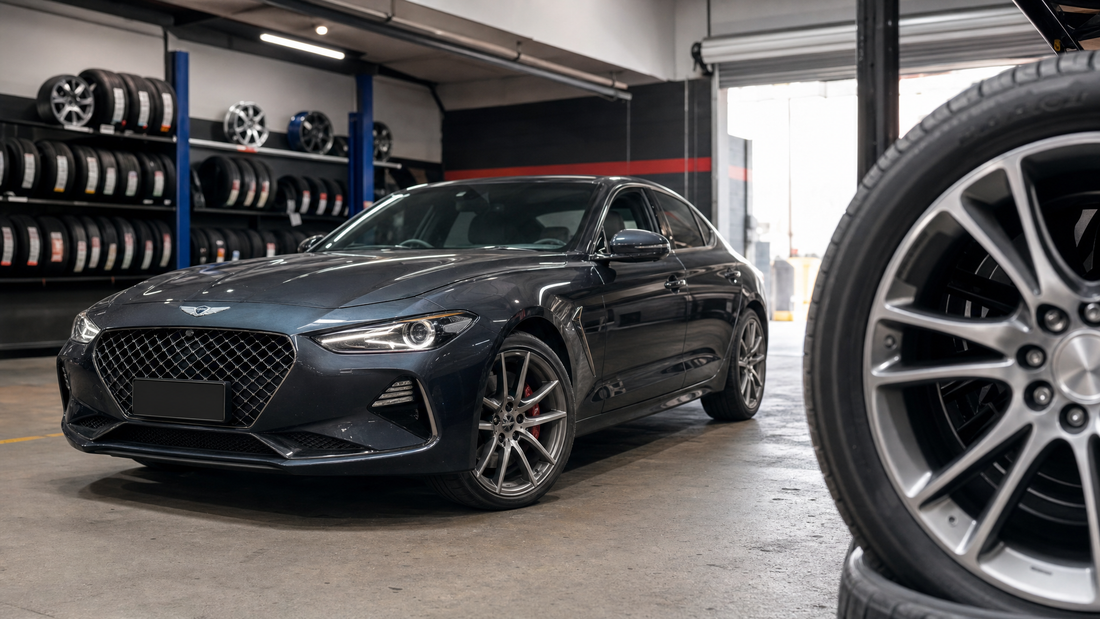 Genesis G70 2018-2026 Tyre Size Guide for Adelaide Drivers