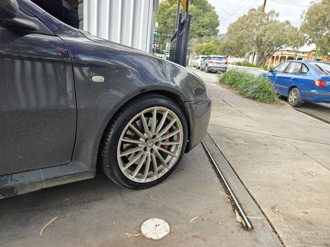 Alfa Romeo GT Coupe Continental UltraContact UC7 and Wheel Alignment Magill