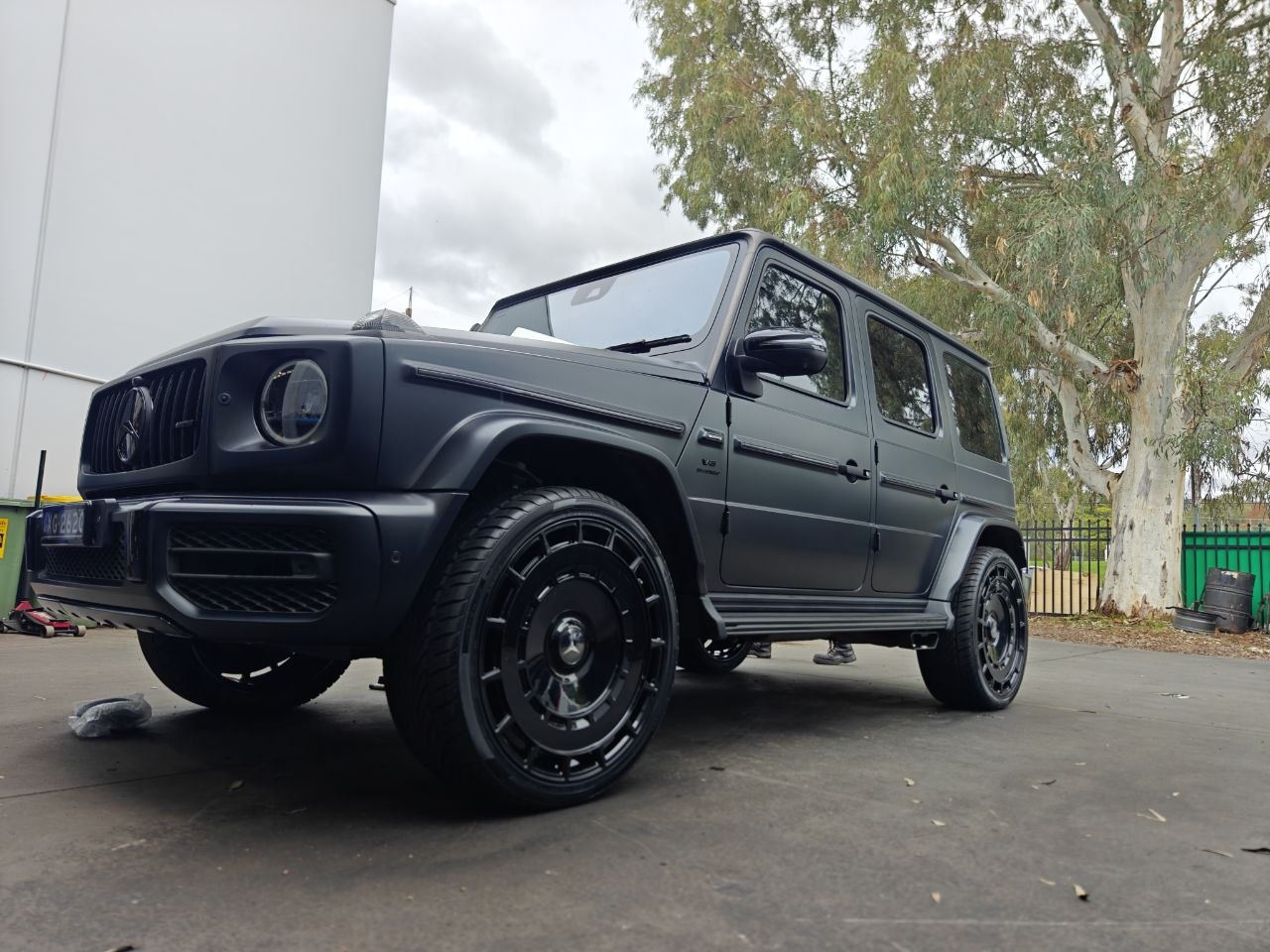 Matte Black G63 24 Inch Street Stance in Adelaide