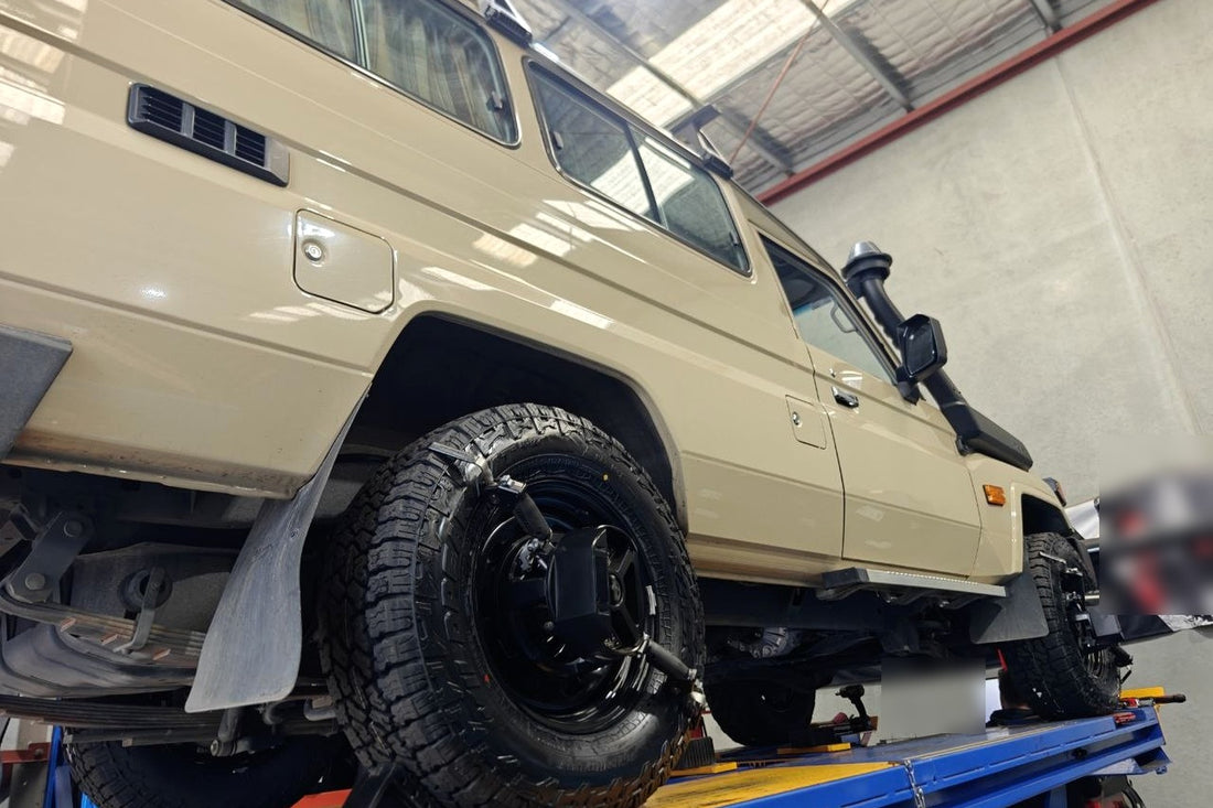 Falken Wildpeak AT4W on Toyota LC78 Adelaide