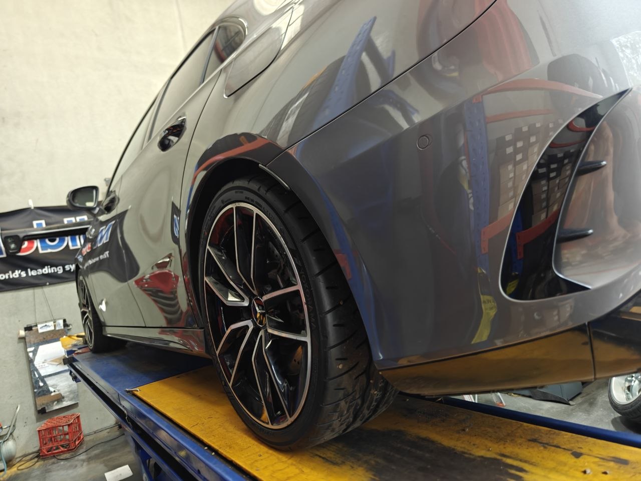 Wheel Alignment Adelaide: Mercedes-AMG A35 After Yokohama AD09 Tyres