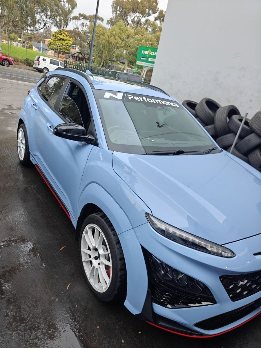 Hyundai KONA RAYS 57XR and Continental MC7 Adelaide Case Study
