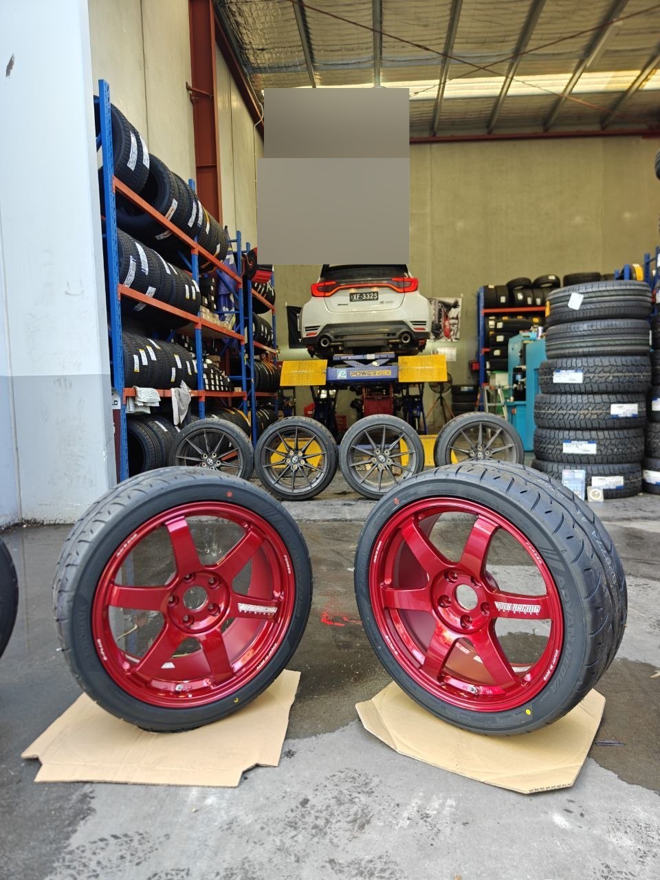 Toyota GR Yaris Workshop Fitment at Autosport Tyre World Magill