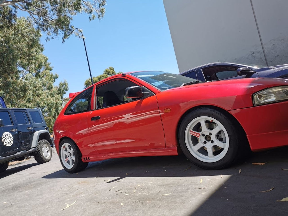 Honda Civic EG Hatchback RAYS TE37SL NS-2R Adelaide