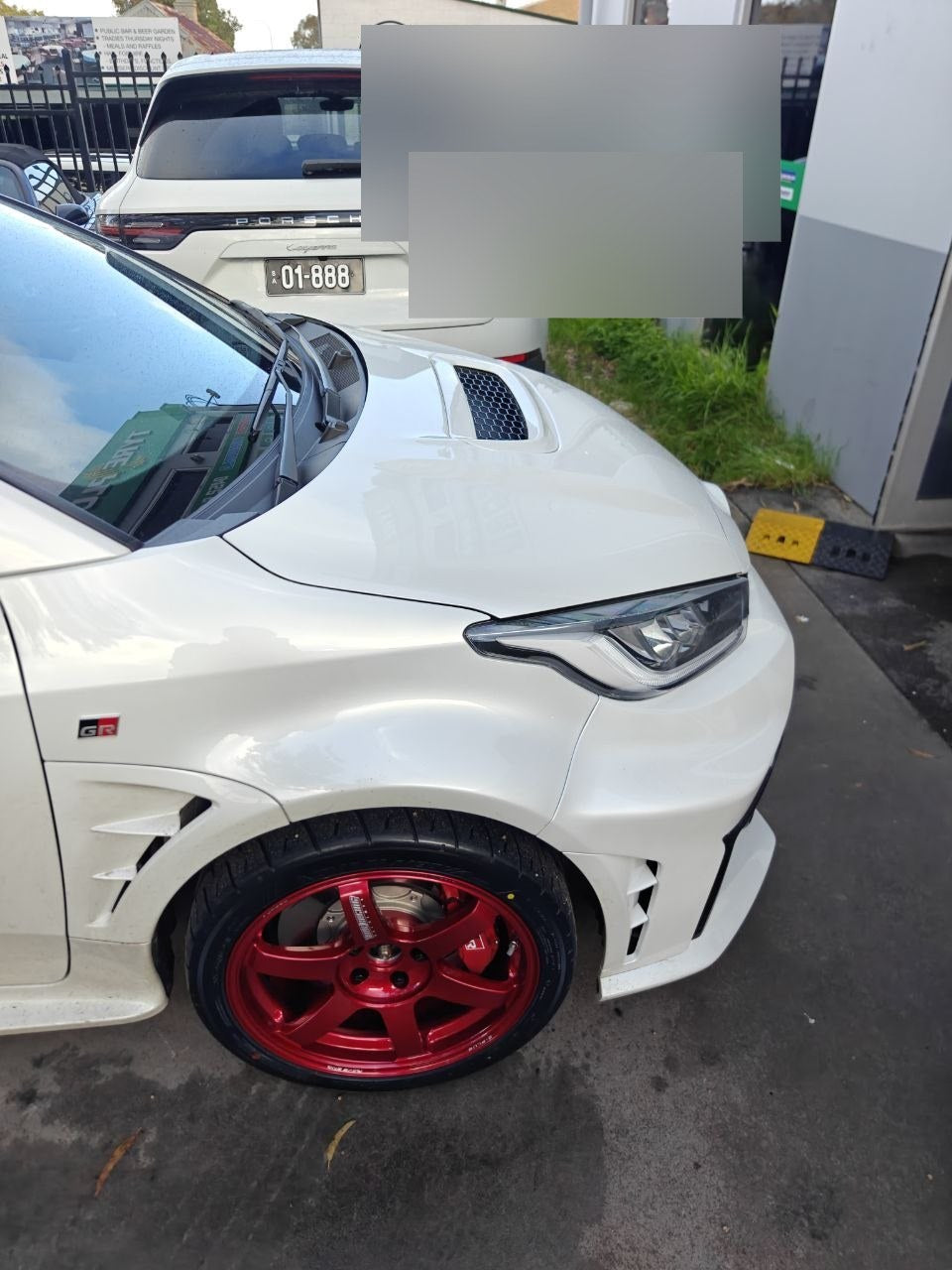 Toyota GR Yaris RAYS TE37SAGA S-Plus and ADVAN AD09 Fitment in Adelaide