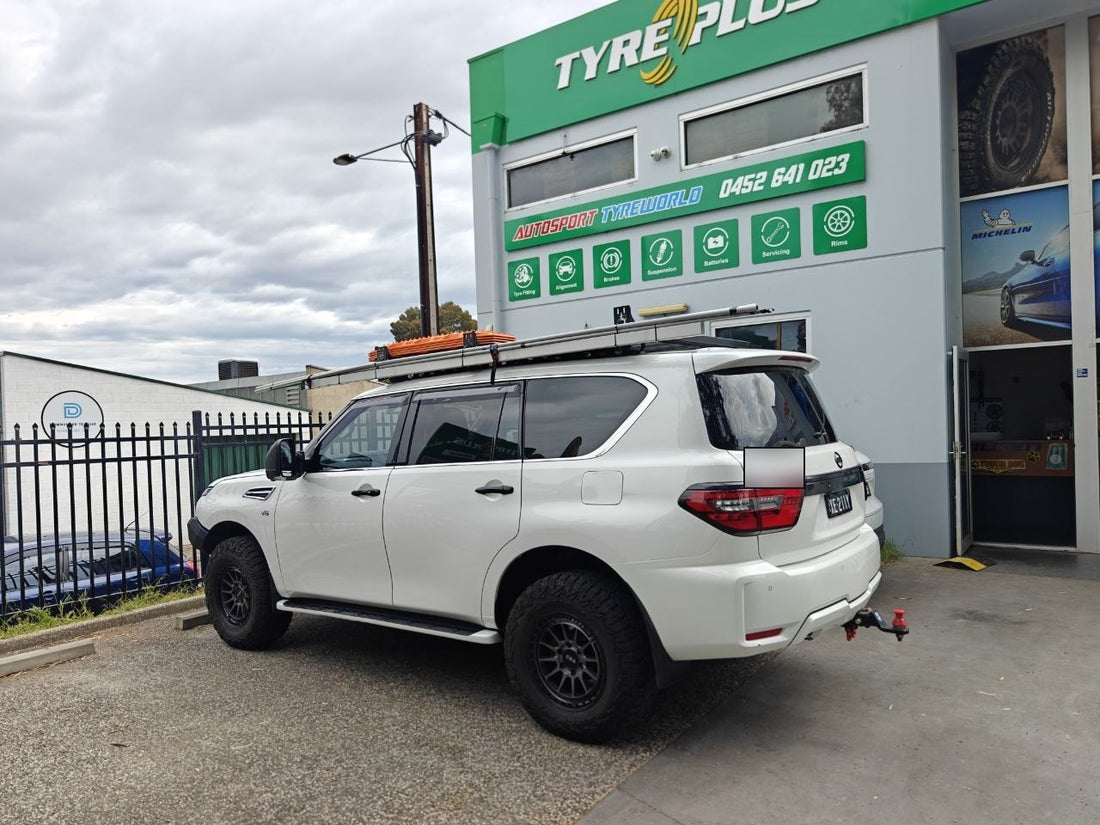 Nissan Patrol Y62 CSA Wheels and Falken RT01 285/70R18 Adelaide